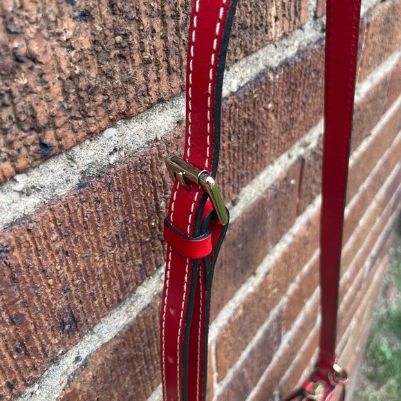 RARE Dooney & Bourke Zebra Prints Leather N/S Crossbody Bag - Picture 3 of 11